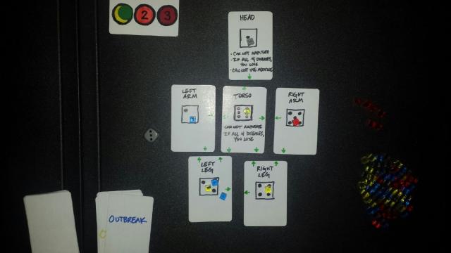 Infection Phase- Limb THEN card effect