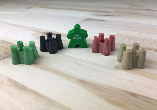 The Game Crafter - Board Game Pieces - Castles