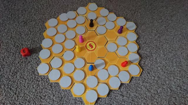 Super-Bee playtesting with 6 couters