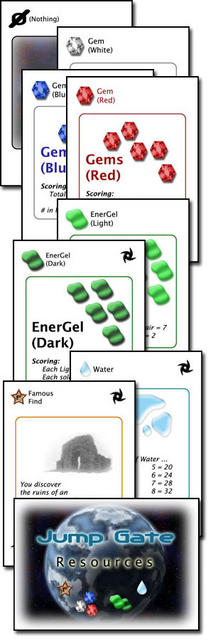 Jump Gate - Resource Card Examples