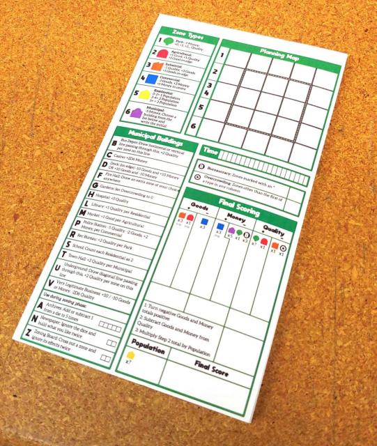 The Game Crafter - Custom Printed Full-Color Score Pads Now Available at The Game Crafter