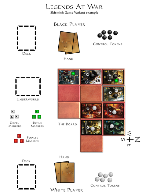 Legends At War - Skirmish variant example