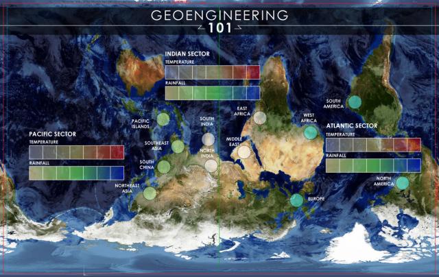 Geoengineering 101 board