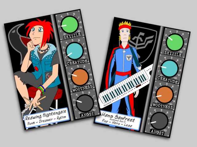 Band Manager Cards Mockup