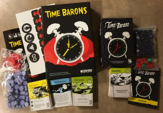 The Game Crafter - Time Barons - Another success story from The Game Crafter community