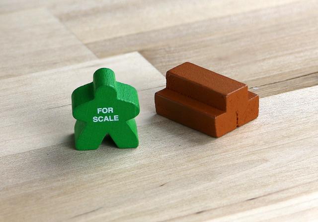 The Game Crafter - Board Game Pieces - Wood Pile